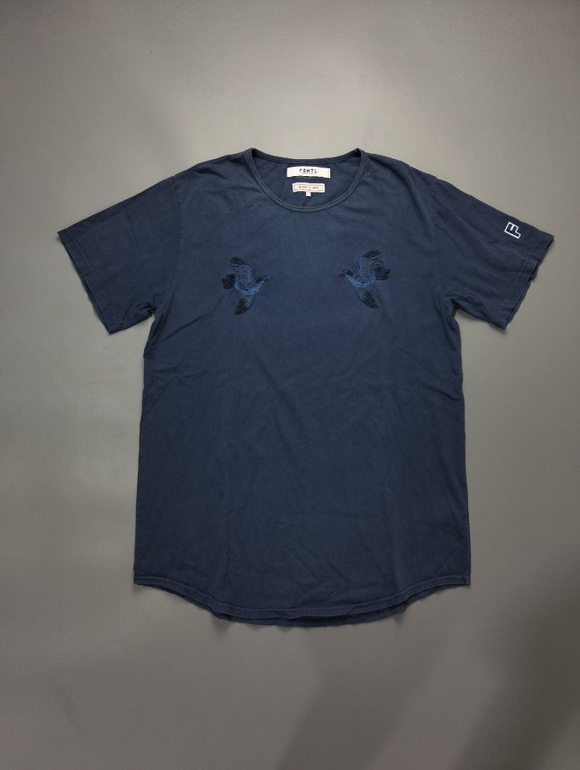 FDMLT shirt (Category: Activewear) located in Bulacan. Submitted by recycloth_ (Listing ID 1461323982, Image 1). Description: FDMLT shirt navy color size on tag 3 Large width: 20.5" length : 29" good cond. 8-10 colorrate no major flaws hmu!.