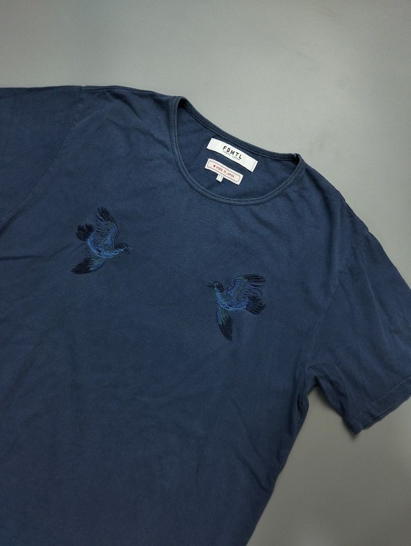 FDMLT shirt (Category: Activewear) located in Bulacan. Submitted by recycloth_ (Listing ID 1461323982, Image 2). Description: FDMLT shirt navy color size on tag 3 Large width: 20.5" length : 29" good cond. 8-10 colorrate no major flaws hmu!.