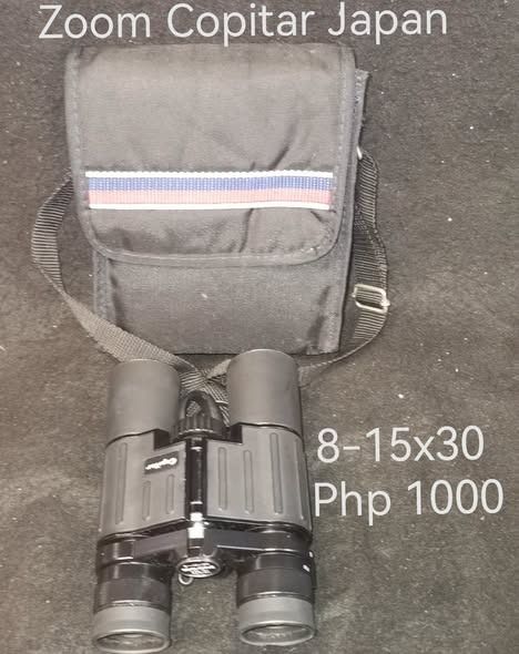 Field Binoculars Telescope for sale (Category: Hiking & Camping) located in Los Banos. Submitted by princessbotique (Listing ID 1461222707, Image 2). Description: Field Binoculars Telescope for sale See pics for price and details Please add shipping fee From Los Banos Laguna Meetups per arrangement MOP GCash first to pay basis Pm if interested Please Like and Follow.