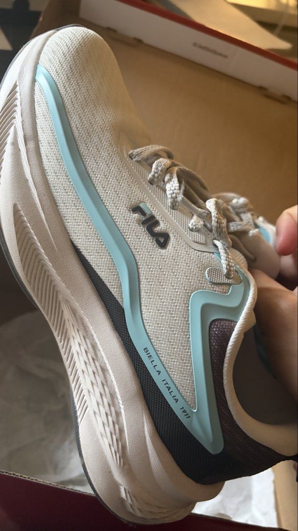 FILA Rubber Shoes (Category: Activewear) located in Manila. Submitted by Miss_KSJ (Listing ID 1461177070, Image 3). Description: Running Shoes – Size 8 Used once only and in very good condition. Very lightweight and comfortable. RFS: Decluttering — I’m not really into running shoes. Used it only once for a fun run. 📌 Size: 8 📌 Condition: Used once 📌 Very light & comfy Message me for photos/details! 😊.