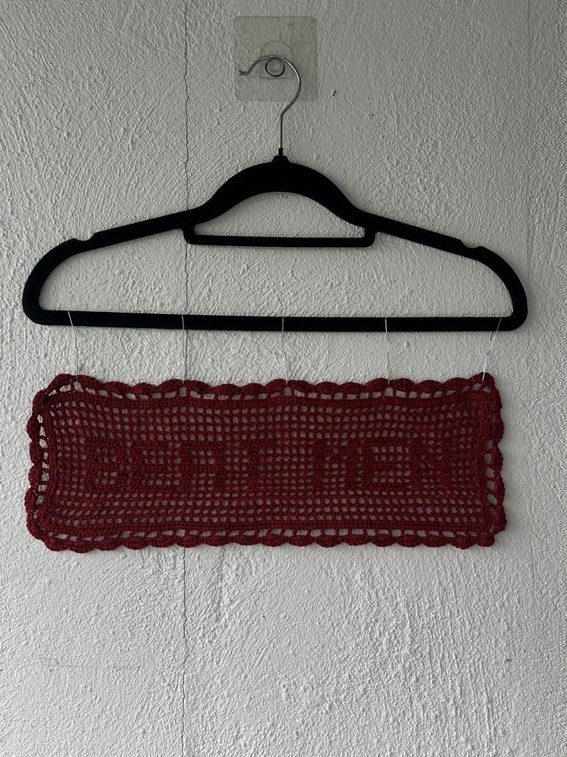 FILET CROCHET WALL DECOR (Category: Wall Decor) located in Manila. Submitted by ashyyy354 (Listing ID 1461215685, Image 2). Description: .
