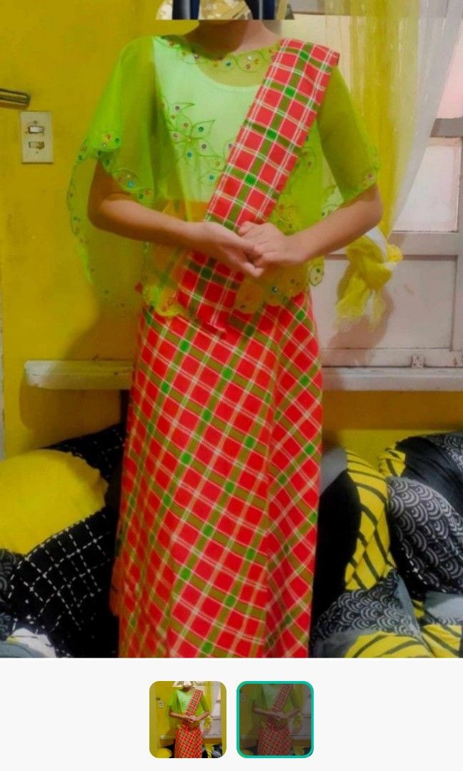 Filipiniana for rent (Category: Traditional & Ethnic wear) located in Manila. Submitted by joeeeaan (Listing ID 1461311838, Image 2). Description: for Rent only (2days) Modern Filipiniana fit up to Large.