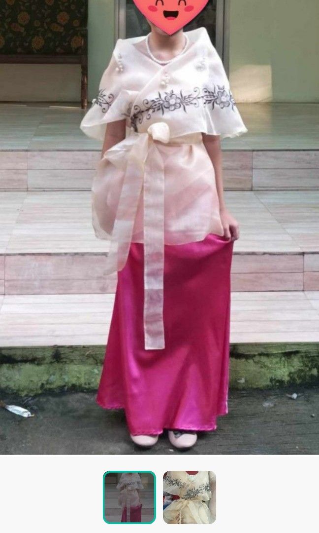 Filipiniana for rent (Category: Traditional & Ethnic wear) located in Manila. Submitted by joeeeaan (Listing ID 1461311838, Image 1). Description: for Rent only (2days) Modern Filipiniana fit up to Large.