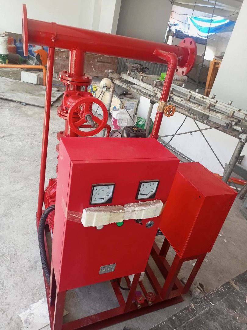 Fire Pump set (Category: Home Improvement Tools & Accessories) located in Manila. Submitted by 09171479278_elsie. (Listing ID 1461126867, Image 3). Description: fire pump.