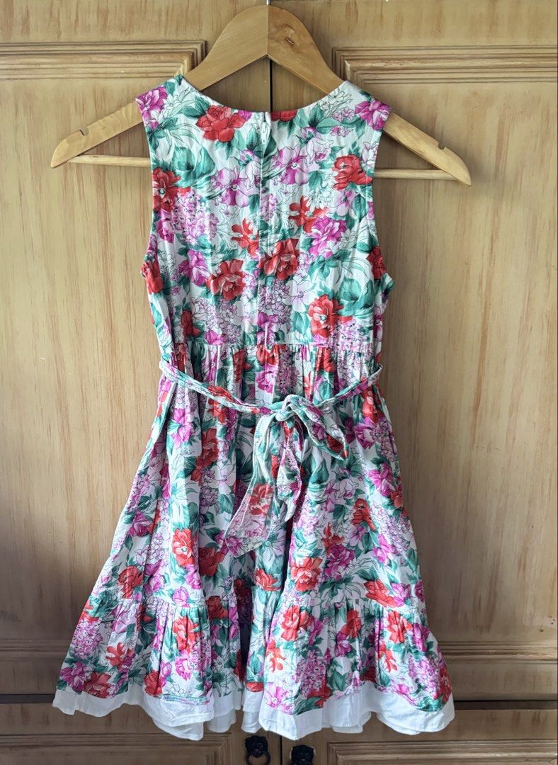 Floral Dress (Category: Babies & Kids Fashion) located in Silang. Submitted by princess_ameerah (Listing ID 1461129071, Image 2). Description: Floral Dress - 7-8 on tag -Condition 10/10 -Color may vary due to lighting Location:Cavite Shipping via J&T Mode of payment: Gcash,BPI & Maribank 300.