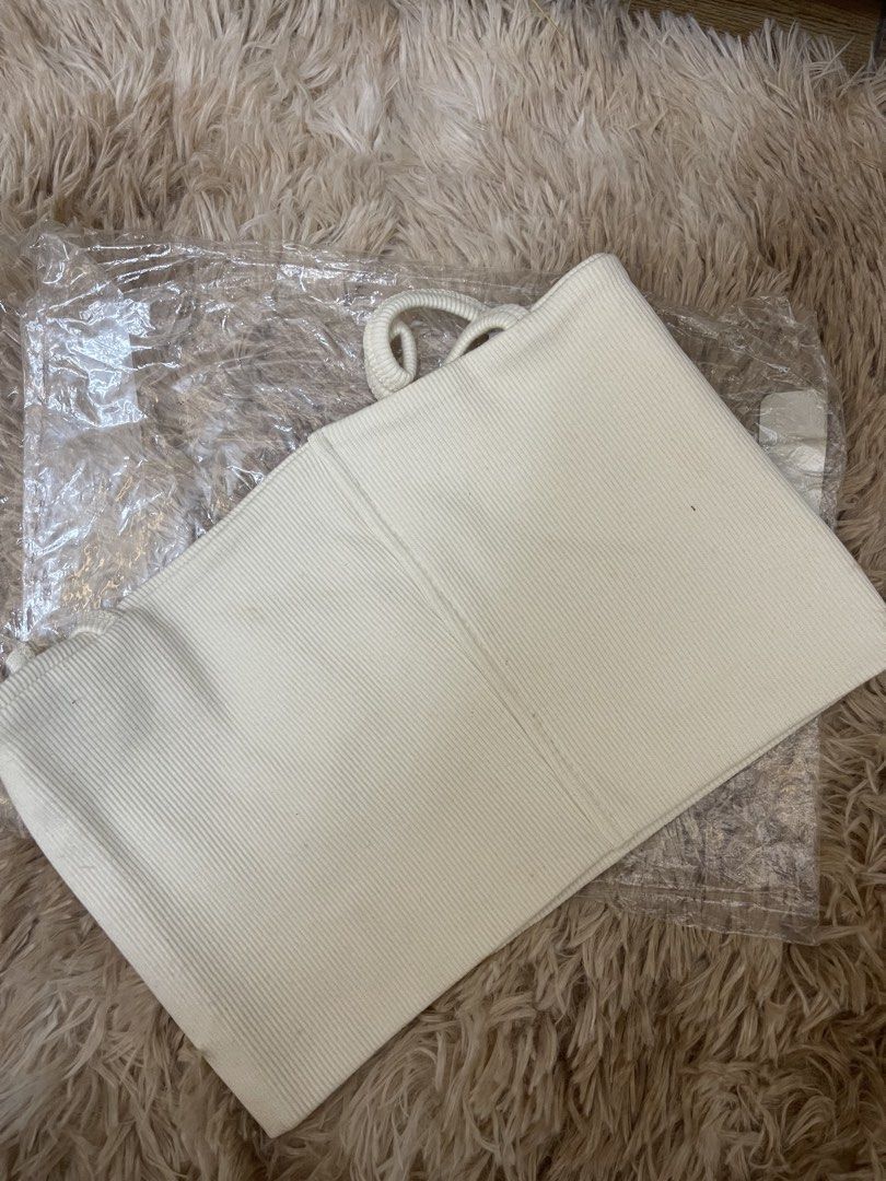 [FOR TAKE ALL] ORSEUND IRIS TUBE TOP (Category: Others Tops) located in Concepcion. Submitted by wowsinigangmix (Listing ID 1461267575, Image 3). Description: ORSEUN IRIS TUBE STRAP TOP COLOR WHITE SIZE MEDIUM STORED BUT NEVER USED WITH TAGS AND PLASTIC MANAGE EXPECTATIONS.