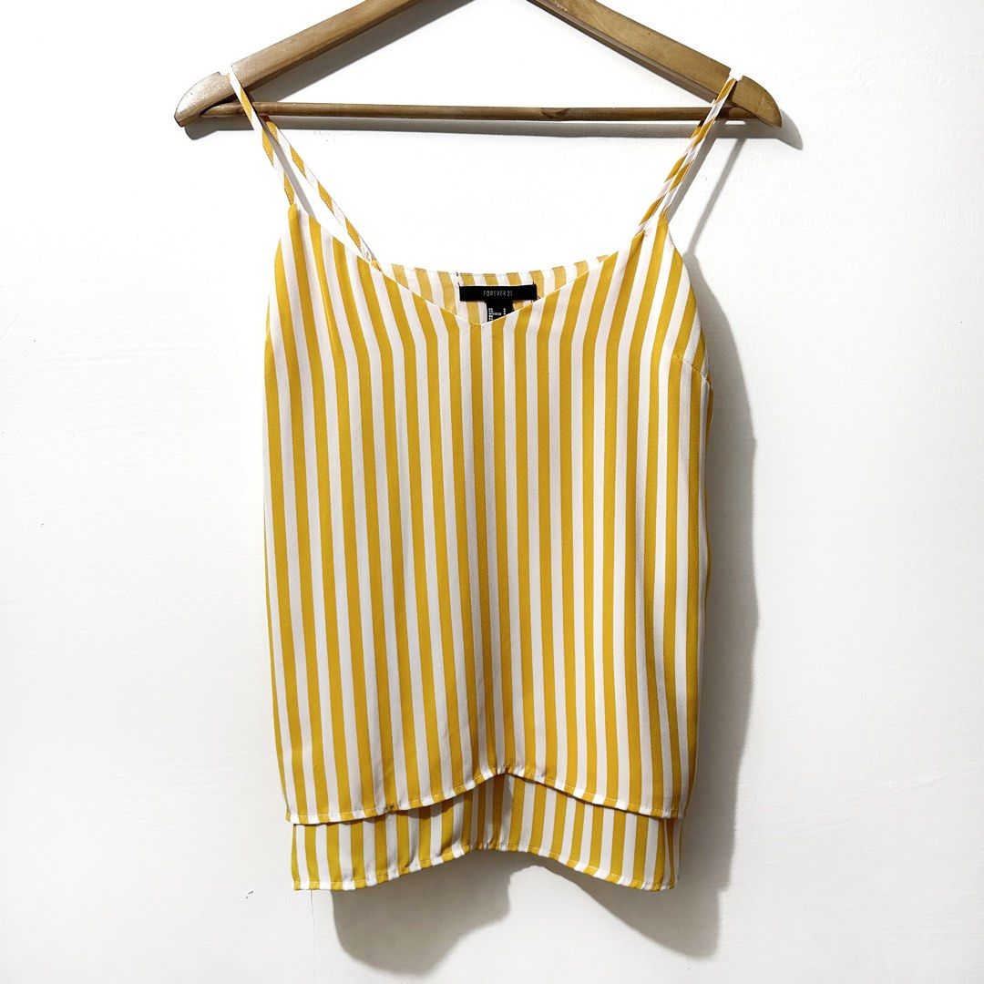 Forever21 Pinstripes Sleeveless (Category: Blouses) located in Taguig. Submitted by intransitforyou (Listing ID 1461284803, Image 1). Description: .