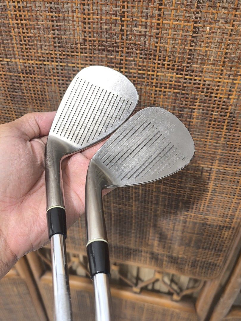 Fourteen wedge (Category: Golf) located in Caloocan City. Submitted by ace2729 (Listing ID 1461116101, Image 2). Description: FOURTEEN WEDGE MT28v3 *52°-08 58°-08 BOTH ARE IN VERY GOOD CONDITION 💸 Sold as set for only 3,000 LOCATION: PUNTURIN VALENZUELA WE SHIP NATIONWIDE SF BUYER'S EXPENSE .