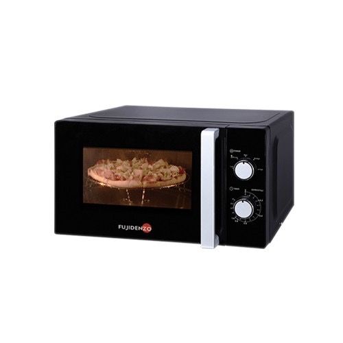 Fujidenzo Microwave Oven - Black (Category: Ovens & Toasters) located in Caloocan City. Submitted by happydragon_84d819 (Listing ID 1461187538, Image 2). Description: - Black Fujidenzo Microwave Oven - Two control knobs: Power and Timer - Ideal for heating food and cooking small meals - Compact size, fits most kitchen countertops - Simple and easy to operate.