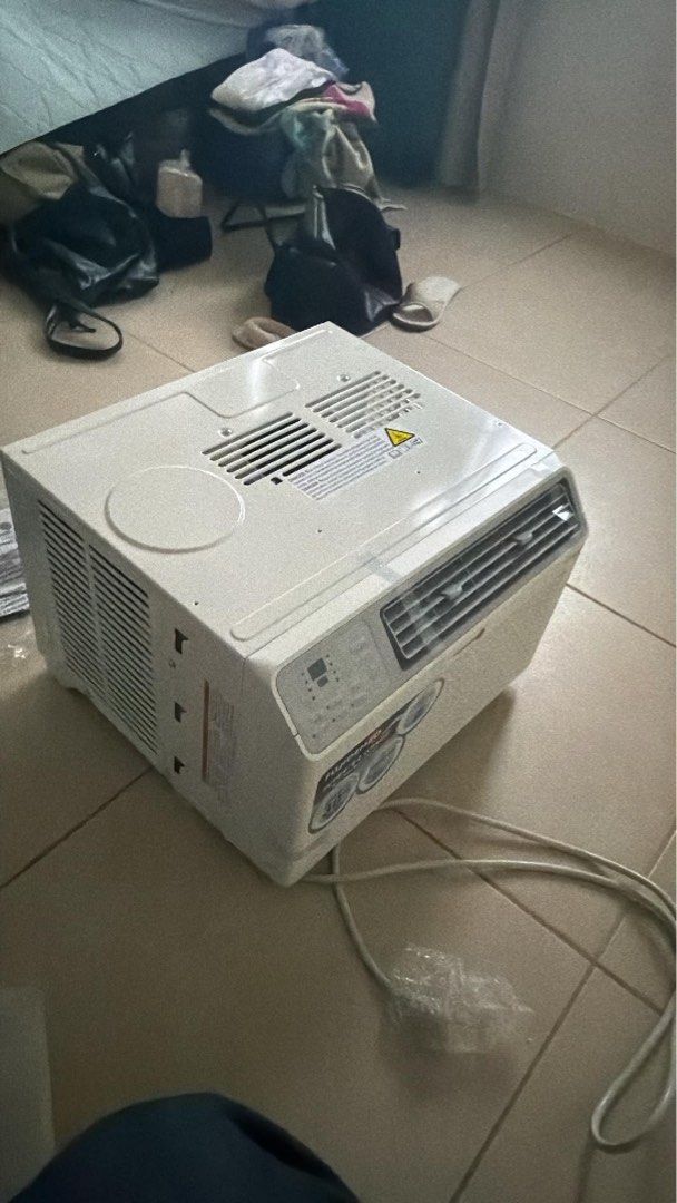 Fujidenzo WAR-100IGT Window Type Air Conditioner (Category: Air Conditioning and Heating) located in San Pedro. Submitted by kyle00ww7 (Listing ID 1461149225, Image 3). Description: ❄️ FOR SALE — FUJIDENZO INVERTER GRADE AC ₱12,000 ONLY (original price is ₱15,998) Brand new / unused Fujidenzo Inverter Grade Window-Type Air Conditioner. Features: • Inverter Grade Compressor • R32 Refrigerant • 7-in-1 Air Purifying Filters • Gold Fin • Remote Contr