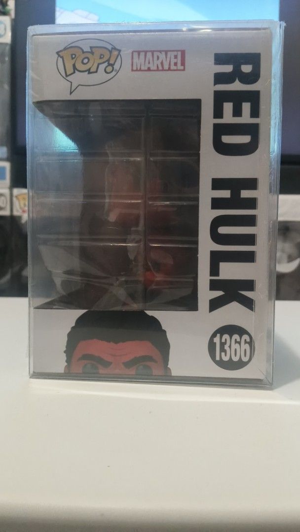 Funko Pop Marvel Captain America Red Hulk 1366 (Category: Figurines & Statues) located in Manila. Submitted by rjoseff.cloud (Listing ID 1461299141, Image 2). Description: - Funko Pop! Figure: Red Hulk - Marvel's Captain America: Brave New World Series - Model Number: 1366 - Condition: Brand New in Original Box - Ideal for Marvel collectors - Check out other figures in the series!.