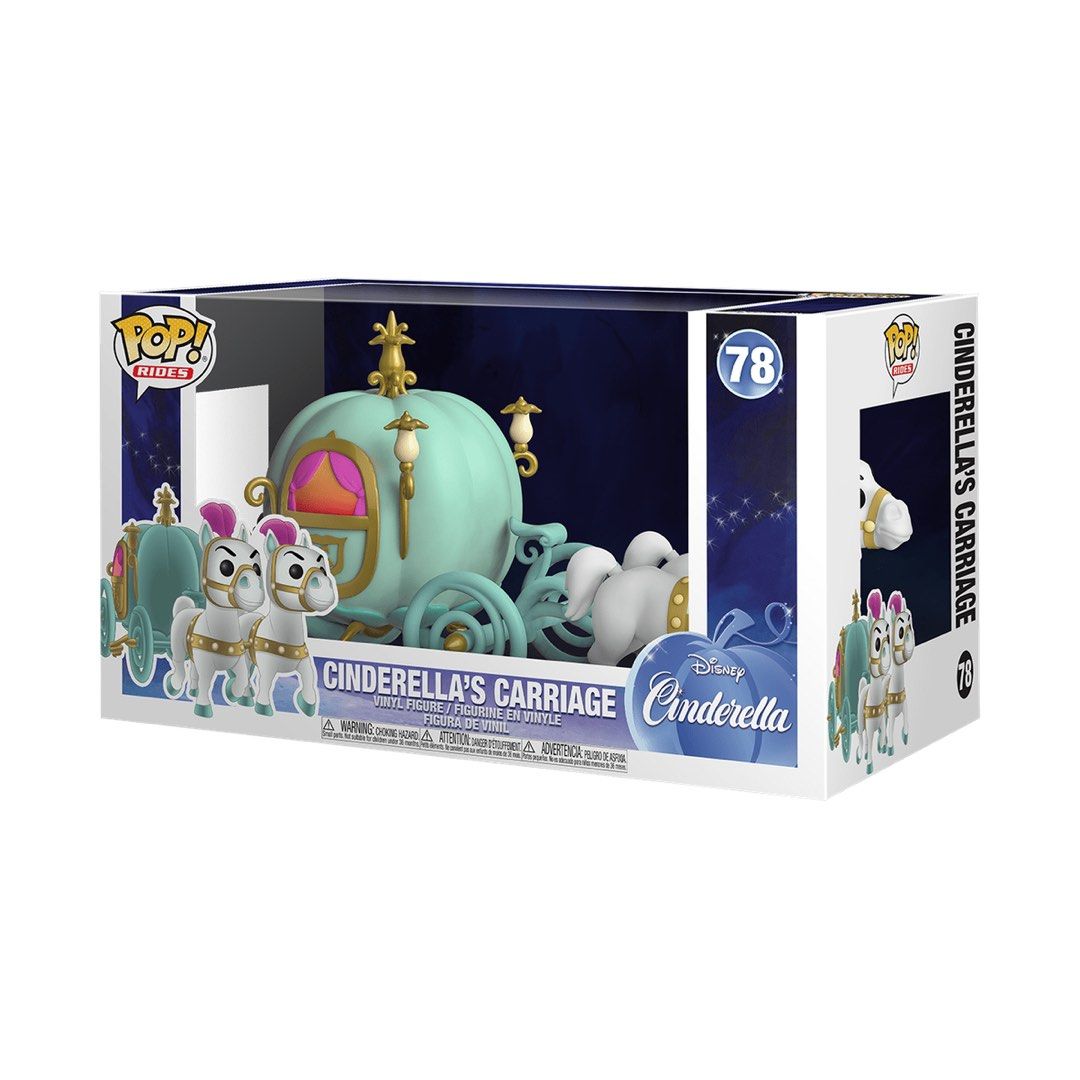 Funko Pop Ride Disney Cinderella Carriage (Category: Designer & Blind Box Toys) located in Manila. Submitted by blueseamarketing (Listing ID 1461267353, Image 2). Description: New.