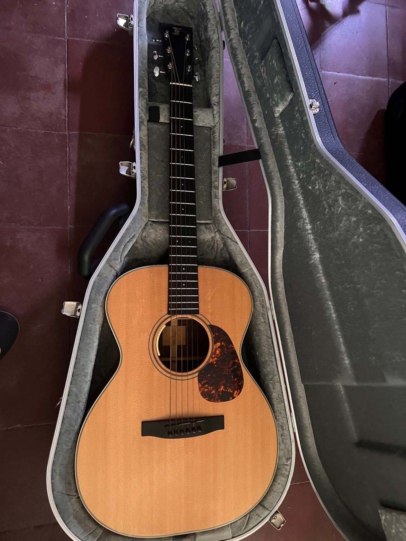 Furch Vintage OM-1 (Category: Musical Instruments) located in Mandaluyong City. Submitted by kopitiandbiscuits (Listing ID 1461260542, Image 3). Description: Furch Vintage OM-1 Natural All Solid LR Baggs Anthem Pickup Hiscox Hardcase 150k (nego).