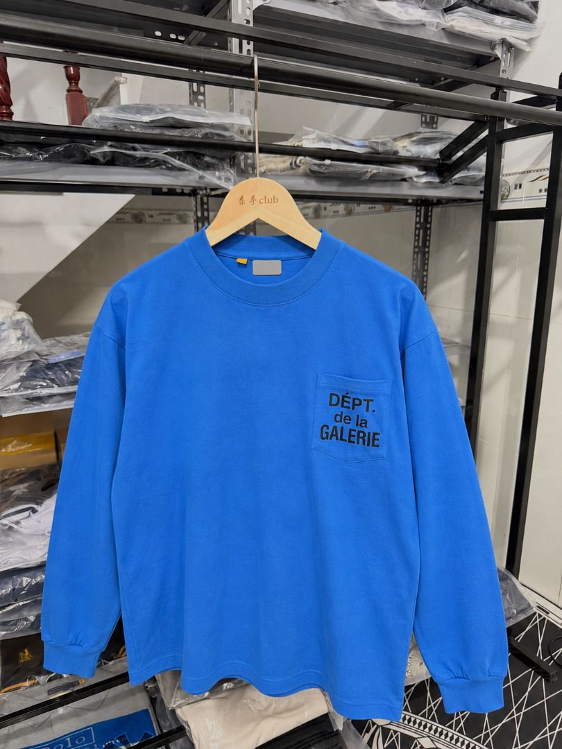 Gallery Dept. Long-Sleeve Blue (Category: Longsleeves) located in San Fernando. Submitted by fynder (Listing ID 1461255136, Image 1). Description: Gallery Dept. Long-Sleeve Blue 🔥 100% Brand New 🔥 Available Sizes: S-XL 💬 DM for more Photos or Size Chart 📦 Fast processing (Air cargo freight) 💬 More drops daily on IG: @fynder1 🔒 Buyer protection through Carousell — shop with confidence .