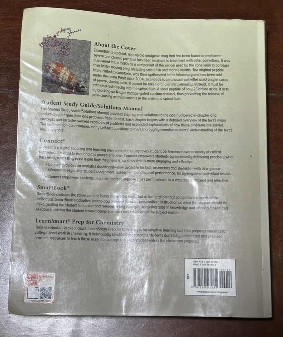 General, Organic, and Biochemistry 10th Edition Textbook (Category: Textbooks) located in Manila. Submitted by marielleee1 (Listing ID 1461154757, Image 2). Description: - General, Organic, and Biochemistry Textbook - Tenth Edition - International Student Edition LOCATION: South Caloocan City.