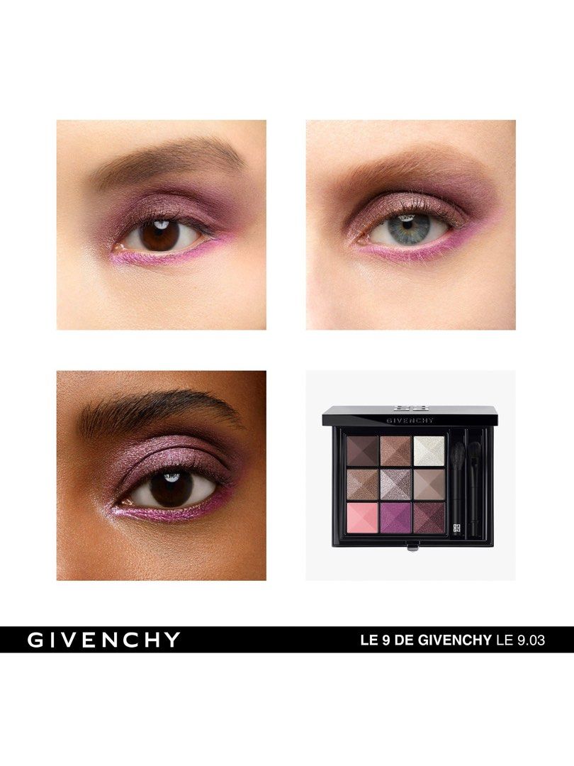 Givenchy Le 9 De Givenchy Eyeshadow Palette (Category: Makeup) located in Taytay. Submitted by betterthanbare (Listing ID 1461189846, Image 2). Description: ❗️PAKIBASA BAGO MAG MINE PLS❗️ ✅ STRICTLY 1-2 DAYS RESERVATION ONLY ✅all prices are firm. Low ballers will not be entertained ✅all items are on hand and 100% guranteed authentic WHEN IN DOUBT DONT BUY ✅bawal sa super selan! Some boxes are deformed IF MAARTE SA MALL BUMILI :) ✅strictly no rush