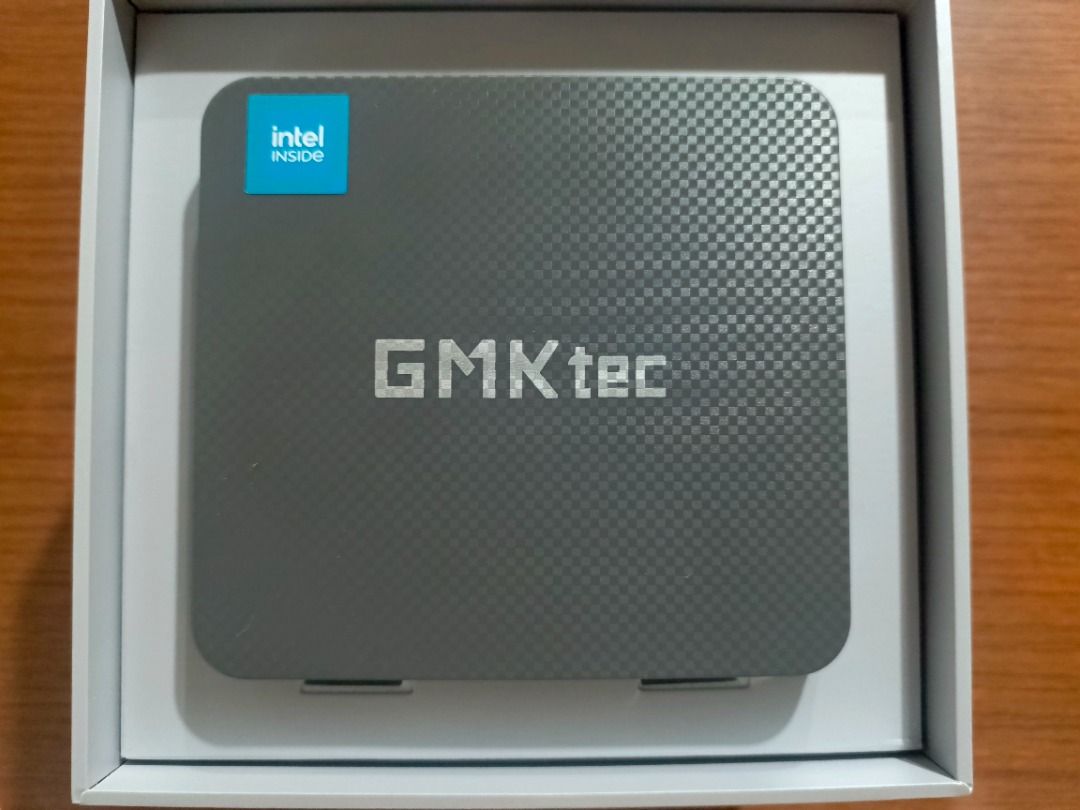 GMKTec MINI PC (Category: Desktops) located in Caloocan City. Submitted by lokiju123 (Listing ID 1461178357, Image 2). Description: Operating System: Windows 11 Pro CPU: Intel 12th Gen Alder Lake-N100, 4C/4T, 7nm, up to 3.4GHz, 6MB Cache, TDP 6W GPU: Intel UHD Graphics, up to 750MHz RAM: SO-DIMM DDR4 3200MT/s, 8GN Storage: M.2 2280 NVMe PCIe 3.0 512GB Ethernet: Gigabit LAN (RJ45), 2500M/1000M/100M/10M Wi-Fi: Wi-Fi 6, 802.11 a/b/g/n/ac/ax Bluetoot