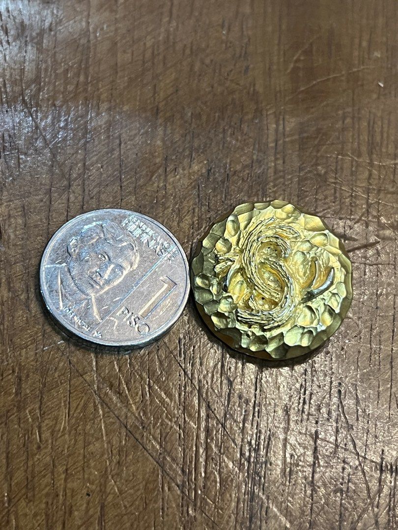 Gold Tone Designer Buttons for Crafts or Sewing (Category: Craft Supplies & Tools) located in Dasmarinas. Submitted by emmakim08 (Listing ID 1461293696, Image 2). Description: Vintage buttons Chanel design Big 138pcs Small 49pcs Take all 500pesos only.