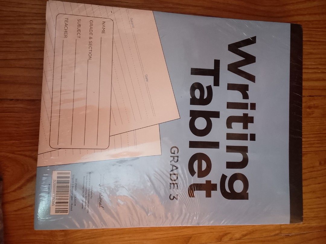 Grade 3 paper 3pcs (Category: Other Stationery & Craft) located in Quezon City. Submitted by angeleskang (Listing ID 1461299618, Image 1). Description: on hand ready to ship gcash maya or maribank payment TikTok check out or lalamove buyer Ang mag book.