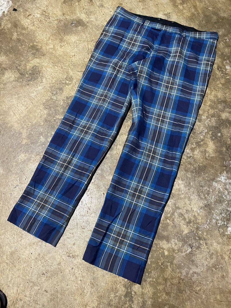 Gresham Blake - Brighton And Hove Tartan Trouser (Category: Trousers) located in Taytay. Submitted by fromdoolig (Listing ID 1461279807, Image 3). Description: Gresham Blake - Brighton And Hove Tartan Trouser Like New Condition Issue: None Size Tag: 38R Actual Dimensions: W34-38 x L43 Material & Care: 45% Wool 55% Polyester | Dry Clean Only Price: 3,780+sf Mode of Payment: Gcash only [Payment First] Courier Service: JNT or Lalamove [No Cop/d] Lal