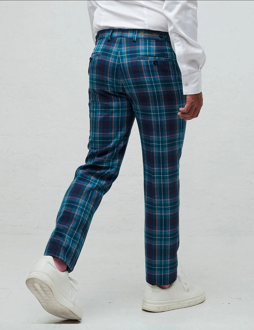 Gresham Blake - Brighton And Hove Tartan Trouser (Category: Trousers) located in Taytay. Submitted by fromdoolig (Listing ID 1461279807, Image 2). Description: Gresham Blake - Brighton And Hove Tartan Trouser Like New Condition Issue: None Size Tag: 38R Actual Dimensions: W34-38 x L43 Material & Care: 45% Wool 55% Polyester | Dry Clean Only Price: 3,780+sf Mode of Payment: Gcash only [Payment First] Courier Service: JNT or Lalamove [No Cop/d] Lal