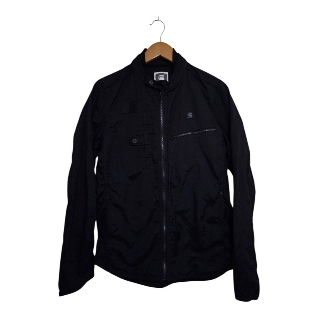 G-star raw biker jacket (Category: Coats, Jackets and Outerwear) located in Baguio. Submitted by fadexquisite (Listing ID 1461247229, Image 1). Description: G-star raw biker jacket Med 27x20 Excellent condition 900 plus ship fee.