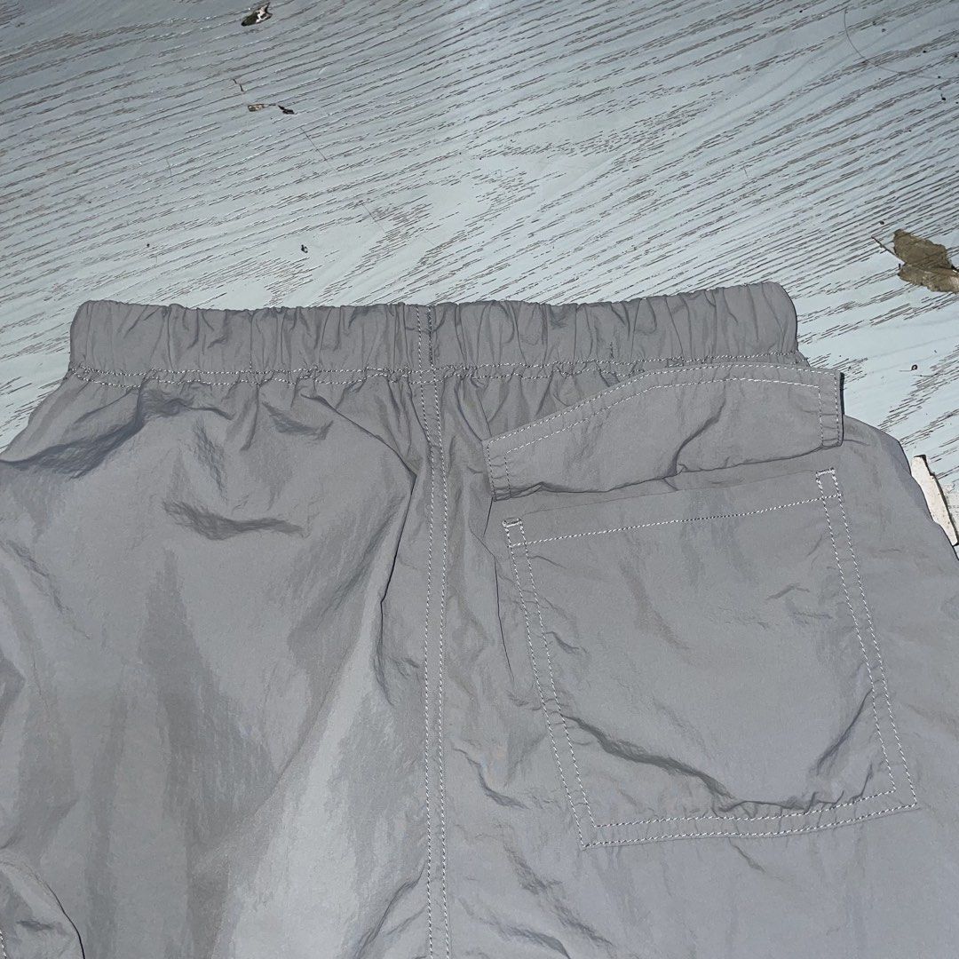 GU Nylon Parachute Pants (Category: Other Bottoms) located in Caloocan City. Submitted by thriftytripter (Listing ID 1461271360, Image 3). Description: +Shipping fee waist • 25-30 length • 38.5 hem • 8 condition • 10/10 color rate • 10/10 issue • none • Check details before buying • Items are washed and ready to wear • Color may vary due to lighting.