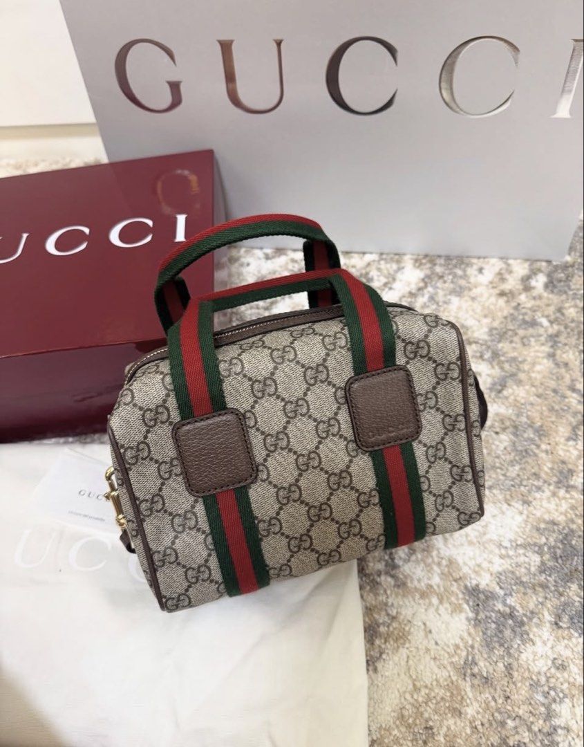 Gucci Crossbody Bag (Category: Cross-body Bags) located in Manila. Submitted by stopshop26 (Listing ID 1461156340, Image 2). Description: Gucci Crossbody Bag Brand new and original Onhand and ready to ship Complete inclusions.