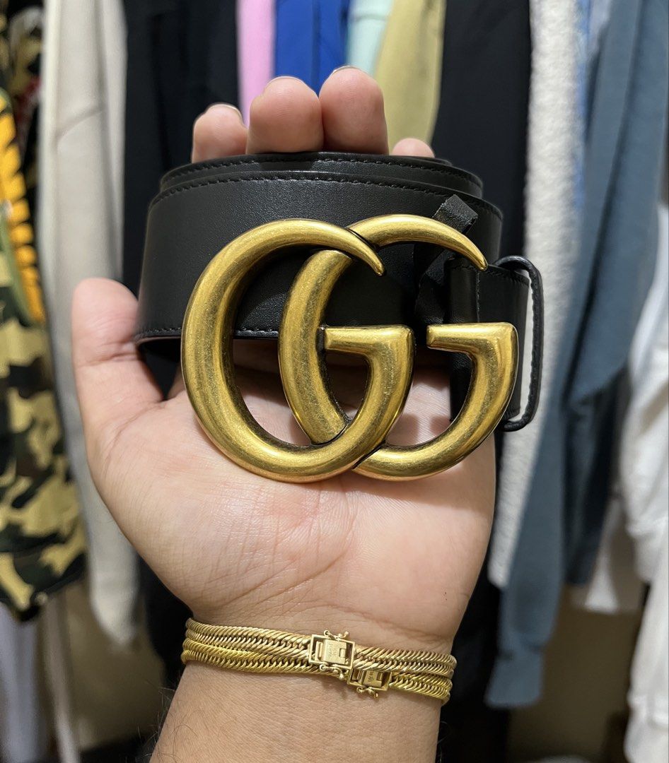Gucci Marmont Belt (Category: Luxury Accessories) located in Mandaluyong City. Submitted by pepitomanaloto_777 (Listing ID 1461300360, Image 1). Description: Gucci Marmont belt Sariwa condition Size: 110-44 Price: 16,500 Location Mandaluyong 📍 MOD: Grab/Lalamove/JNT 🚚 MOP: Gcash/Bdo Transfer 💳 No return/Exchange/Refund ❌ No COD/COP Transaction ❌ Need 50% DP for reservation (Non Refundable) PS: Buy with confidence 🫡📌.