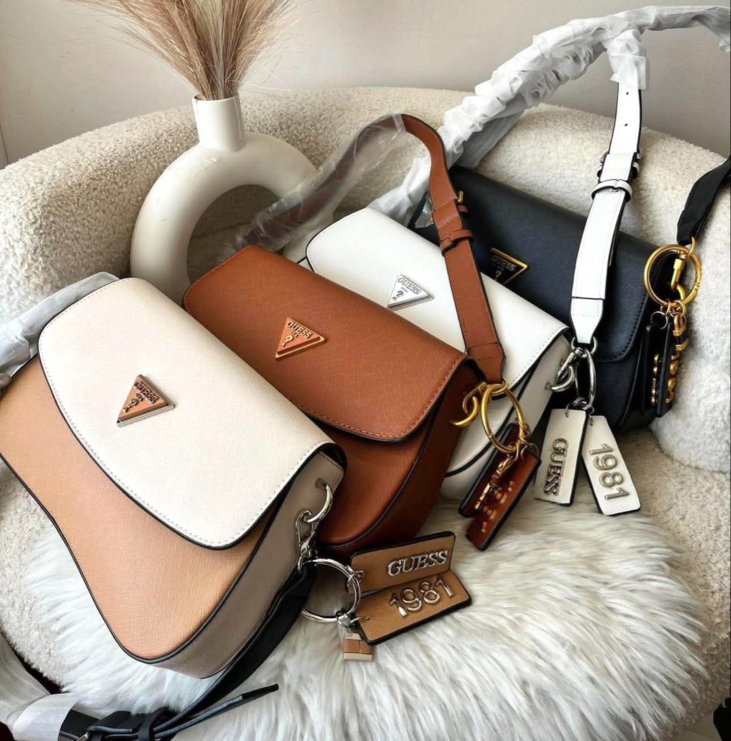 Guess G Cordelia Flap Shoulder Bag (Category: Cross-body Bags) located in Bulacan. Submitted by mykakarizza (Listing ID 1461322996, Image 1). Description: All colors restock!! ₱700 now ✨ G Cordelia Flap Shoulder Bag Size: 27.5x16x5 cm. / 10.8x6.3x2 in. 7 colors avail!! Add paperbag 100 📸 Actual pics! 🙋🏻‍♀️ ─── ✦ ─── ✦ ─── ✦ ─── ✦ ─── 🛍️ LOOKING FOR MORE RESELLERS 🛍️ ✨ Buy 3 pcs of ANY items — FREE SHIPPING NA!🚚 ✨ Buy 10 items → FREE SF + ₱5