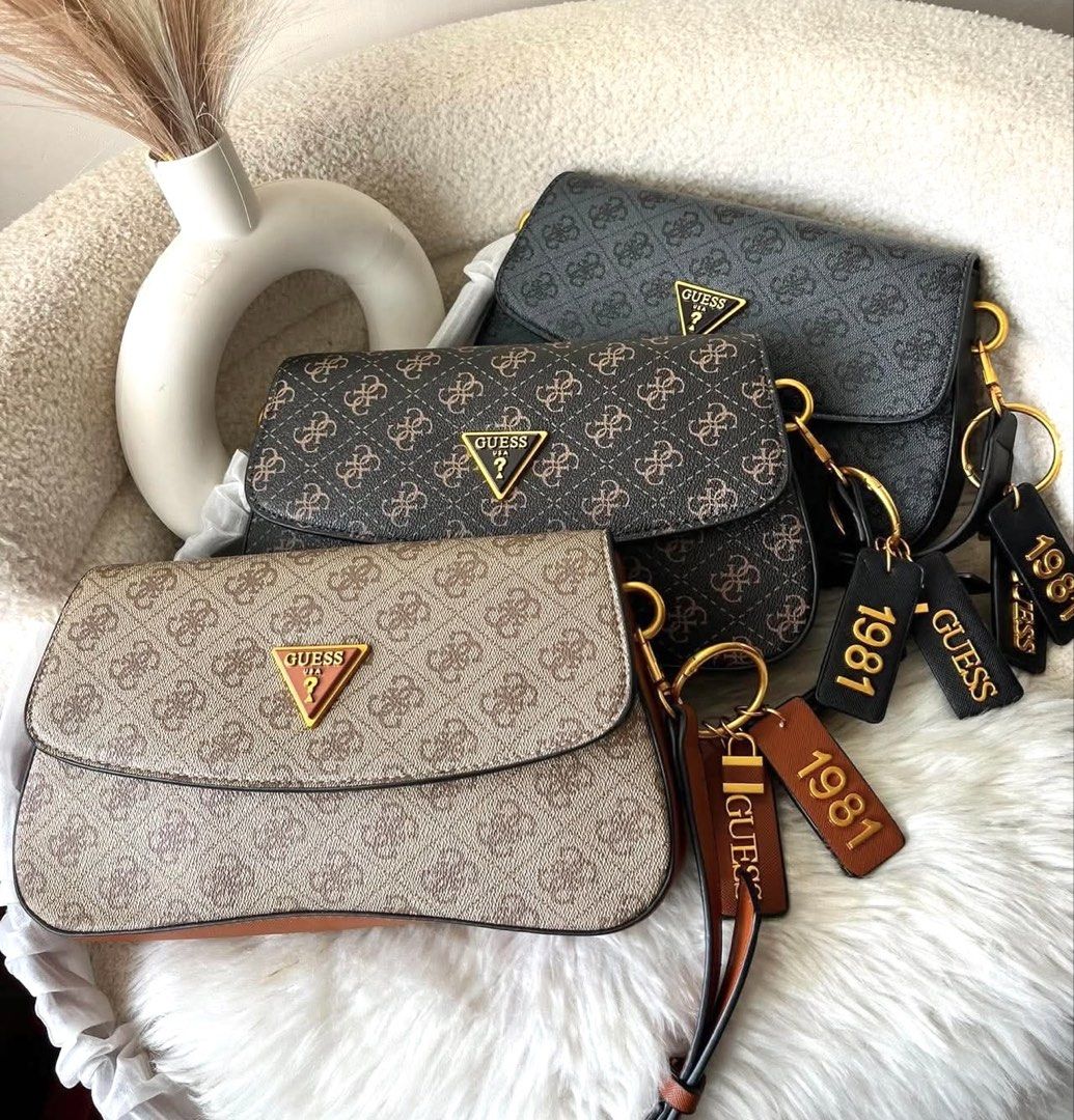 Guess G Cordelia Flap Shoulder Bag (Category: Cross-body Bags) located in Bulacan. Submitted by mykakarizza (Listing ID 1461322996, Image 2). Description: All colors restock!! ₱700 now ✨ G Cordelia Flap Shoulder Bag Size: 27.5x16x5 cm. / 10.8x6.3x2 in. 7 colors avail!! Add paperbag 100 📸 Actual pics! 🙋🏻‍♀️ ─── ✦ ─── ✦ ─── ✦ ─── ✦ ─── 🛍️ LOOKING FOR MORE RESELLERS 🛍️ ✨ Buy 3 pcs of ANY items — FREE SHIPPING NA!🚚 ✨ Buy 10 items → FREE SF + ₱5