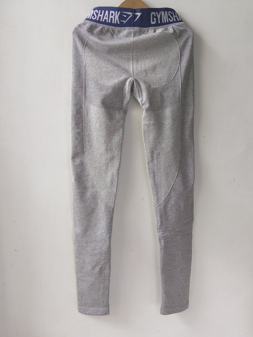 Gymshark Flex Leggings (XS) (Category: Activewear) located in Baguio. Submitted by kacijom (Listing ID 1461174061, Image 2). Description: •₱500 •Gymshark Flex Leggings •Size XS, 11" waist laid flat, 34" length •Condition 10/10 (Excellent Used Condition) light gray violet.