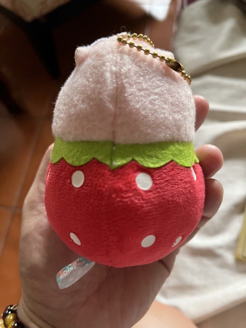 Hamster pink strawberry bag charm #2 (Category: Homes & Other Pet Accessories) located in Paranaque City. Submitted by bonsaiart (Listing ID 1461134256, Image 2). Description: Pre owned Good condition 350+sf Payment via GCASH or paymaya No to meetup No to cop / cod Shipping via j&t only No breaking of set or bundle.