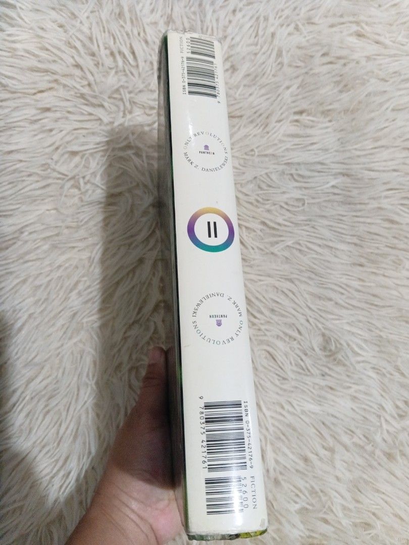 (HB) Only Revolutions by Mark Danielewski (Category: Storybooks) located in Cavite. Submitted by nathstelein_finds (Listing ID 1461265477, Image 3). Description: hardbound.
