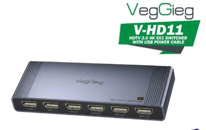 HDMI Switcher 4k 5x1 (Category: Office & Business Technology) located in Quezon City. Submitted by goodviberco (Listing ID 1461217431, Image 1). Description: .