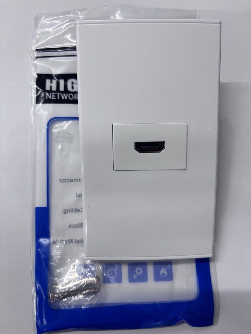 HDMI Wallplate 1Port L-Type (Category: Office & Business Technology) located in Manila. Submitted by happycloud_a8c484 (Listing ID 1461221747, Image 1). Description: HDMI Wallplate 1Port L-Type .