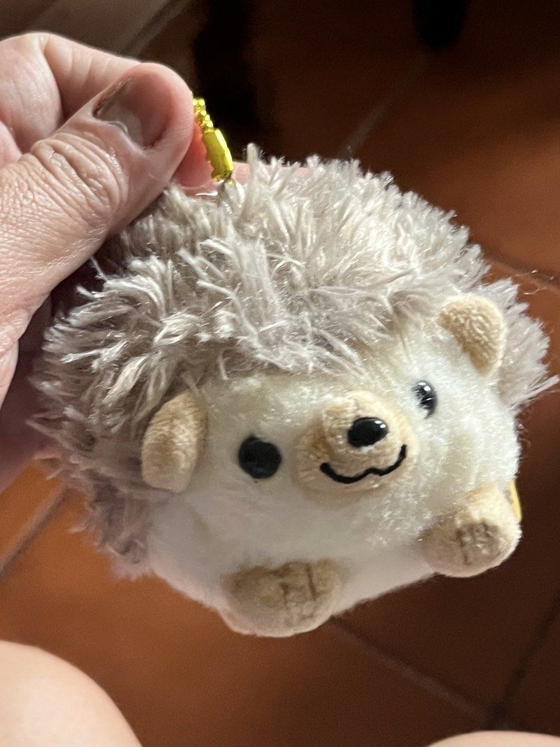 Hedgehog grey bag charm (Category: Character Goods) located in Paranaque City. Submitted by bonsaiart (Listing ID 1461131896, Image 1). Description: Pre owned Good condition 180+sf Payment via GCASH or paymaya No to meetup No to cop / cod Shipping via j&t only No breaking of set or bundle.