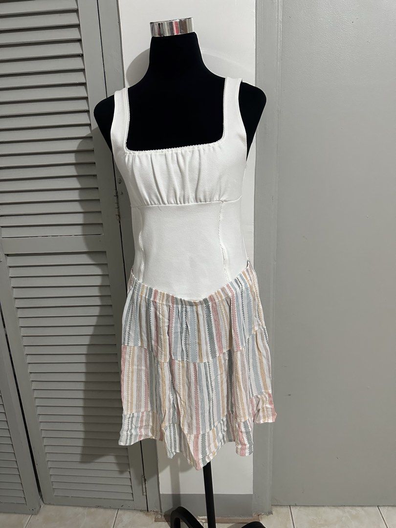 Hippie rose skirt (Category: Skirts) located in Subic. Submitted by ruffa_assorted_item (Listing ID 1461225611, Image 3). Description: - Colorful striped tiered skirt - Comfortable elastic waistband - Lightweight fabric for easy wear - Ideal for casual wear or a beach day.