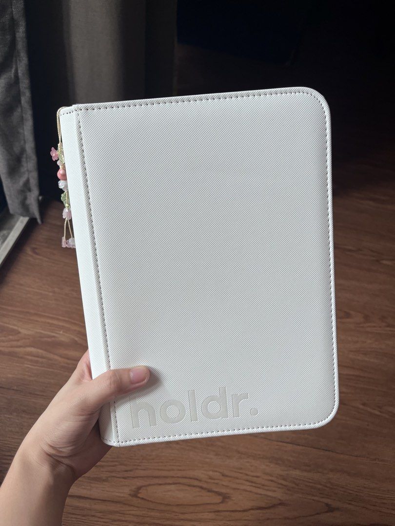 HOLDR Binder (Category: Other Stationery & Craft) located in Kawit. Submitted by monchichie (Listing ID 1461140930, Image 1). Description: 4 pocket binder.