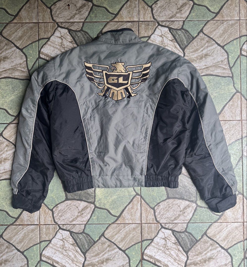 HONDA GOLDWING RIDING JACKET (Category: Coats, Jackets and Outerwear) located in Manila. Submitted by puremoon.deer (Listing ID 1461147353, Image 2). Description: FOR SALE HONDA GOLDWING RIDER COLLECTION RIDING JACKET BLACK NYLON QUILTED NO ISSUE EXCELLENT CONDITION SMALL on TAG 22x22.5 SHOULDER to SHOULDER 20 SLEEVE LENGTH 23.