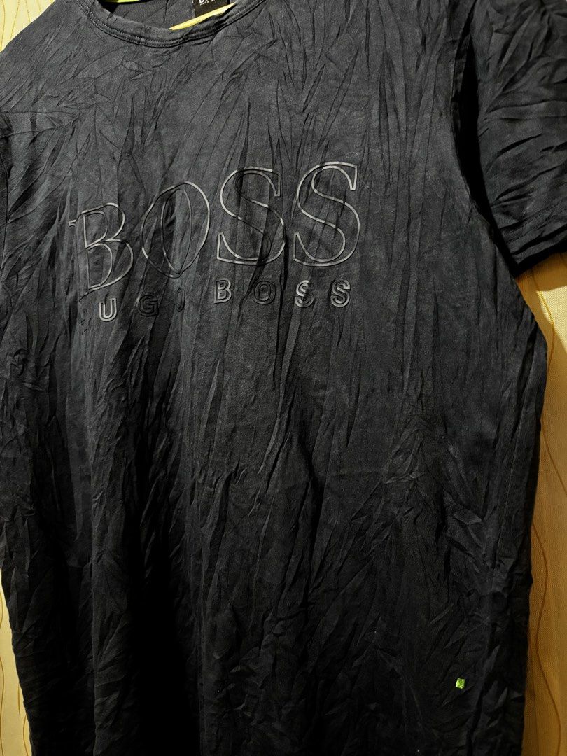 Hugo Boss Soft Tee (Navy Blue) (Category: Tshirts & Polo Shirts ) located in Davao. Submitted by marjonhdavin (Listing ID 1461290413, Image 2). Description: Hugo Boss Soft Tee (Navy Blue) Size: Medium on tag (21.5 x 29) Condition: Verygood Color rate: 9/10 Issue: Sign of usage only (Need wash) Price: 350 + sf Location: Davao City .