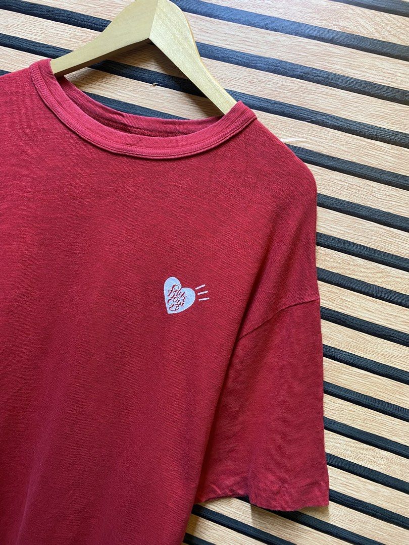 HUMAN MADE “GIRLS DON’T CRY” TEE (Category: Tshirts & Polo Shirts ) located in Makati City. Submitted by drip.poww (Listing ID 1461275028, Image 3). Description: - Authentic Human Made - Color: Red - Size: Large - Dimes: 23x29 - Authentic - Excellent condition - Need wash, fresh from bale - Material: 100% Cotton Please don’t expect too much—these are thrifted (ukay) items. 😊 !!STILL NEGOTIABLE!!.