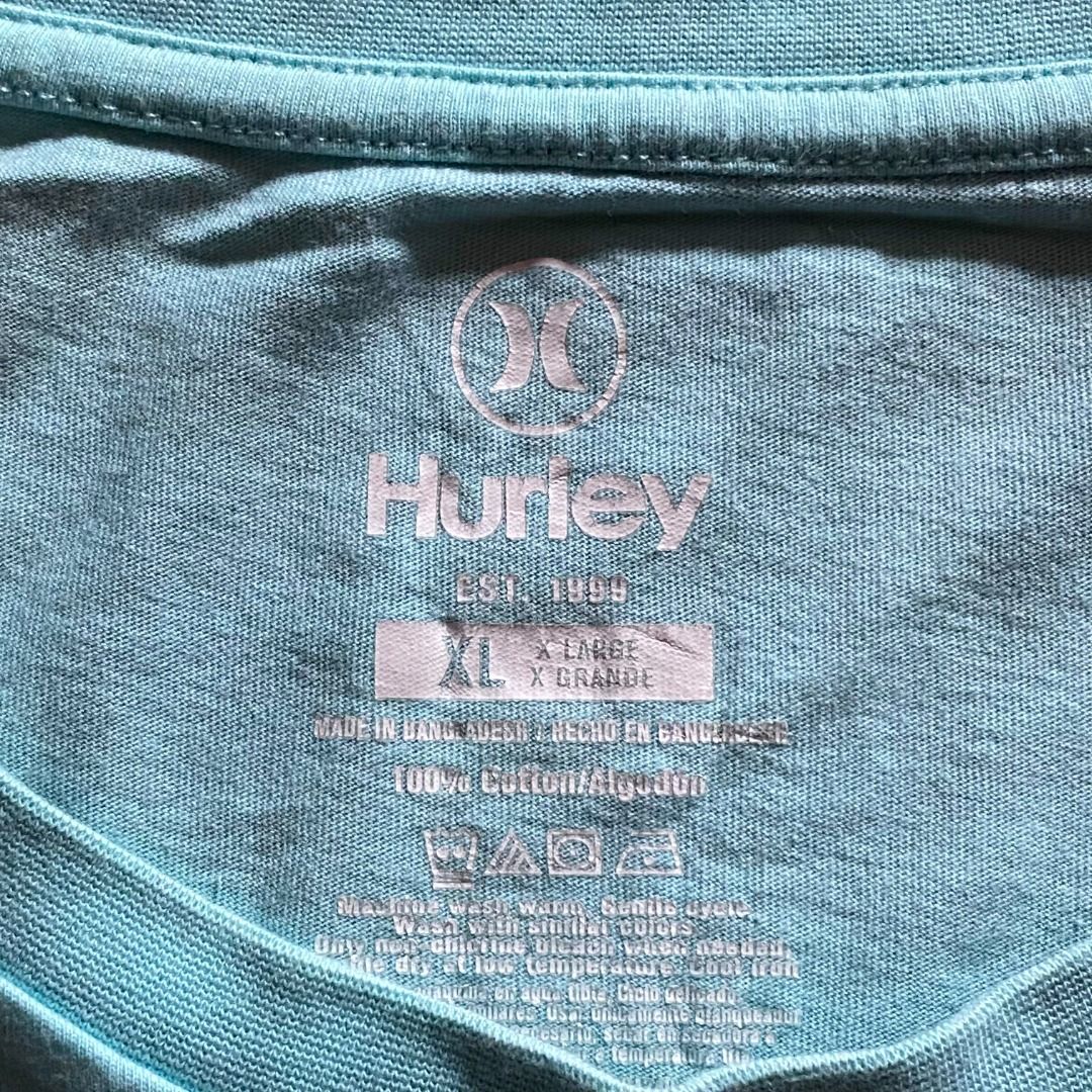 HURLEY SURF TEE FREE SHIPPING (Category: Tshirts & Polo Shirts ) located in Mabalacat. Submitted by gotthemgems (Listing ID 1461319490, Image 3). Description: Hurley 24.5W 30L - ₱225 - best fit Adult XL ✅ Manage your expectations, color may vary due to lighting ✅ No Major Flaws, unless stated ✅ Visible flaws are captured, check all pics ✅ FREE SHIPPING LOCALLY VIA JNT ✅ No rush shipping (1-2 days before shipment) ✅ All will be washed before shipp