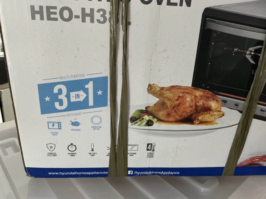 Hyundai Electric Oven (Category: Ovens & Toasters) located in Paranaque City. Submitted by oommggg (Listing ID 1461268120, Image 3). Description: Brandnew .