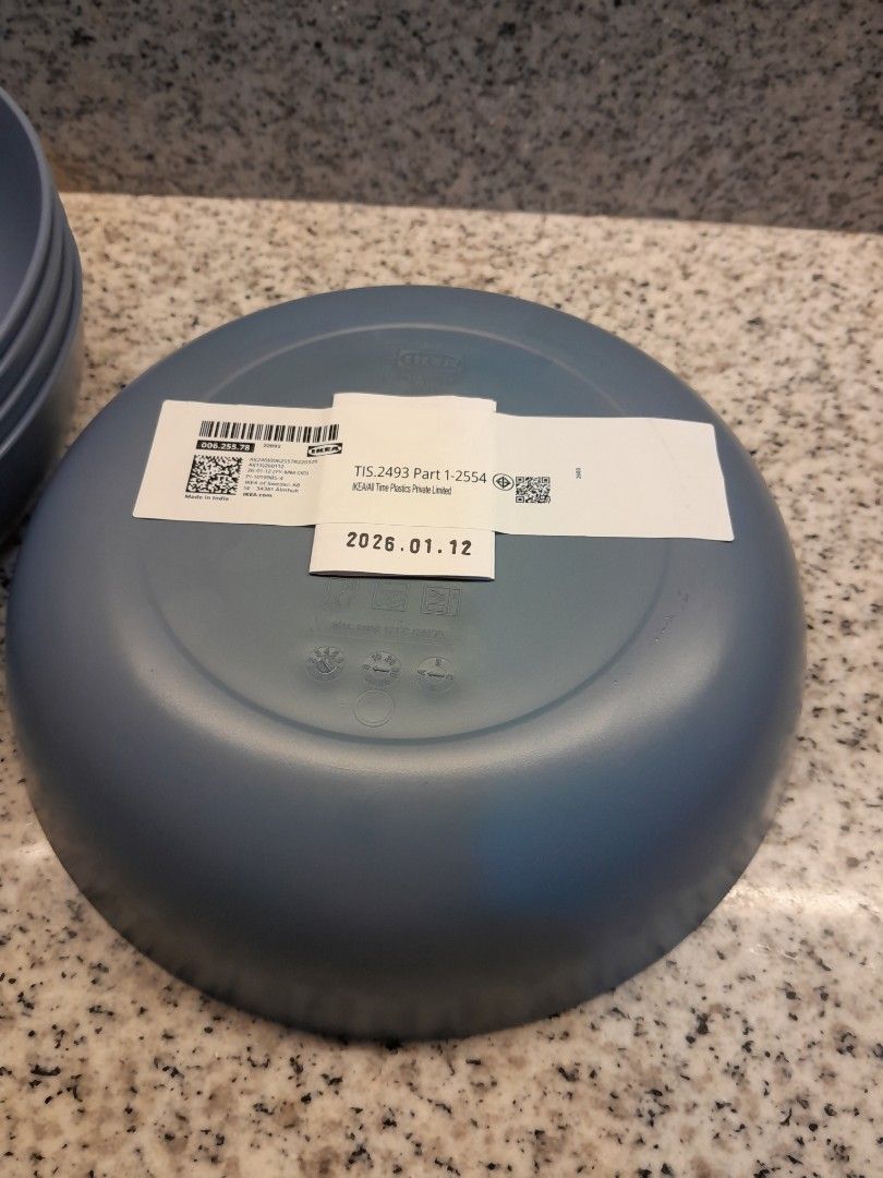 Ikea deep plate (Category: Dinnerware & Cutlery) located in Makati City. Submitted by mylynmylyn (Listing ID 1461229209, Image 3). Description: brandnew ikea deep plate melamine area-Palanan Makati.