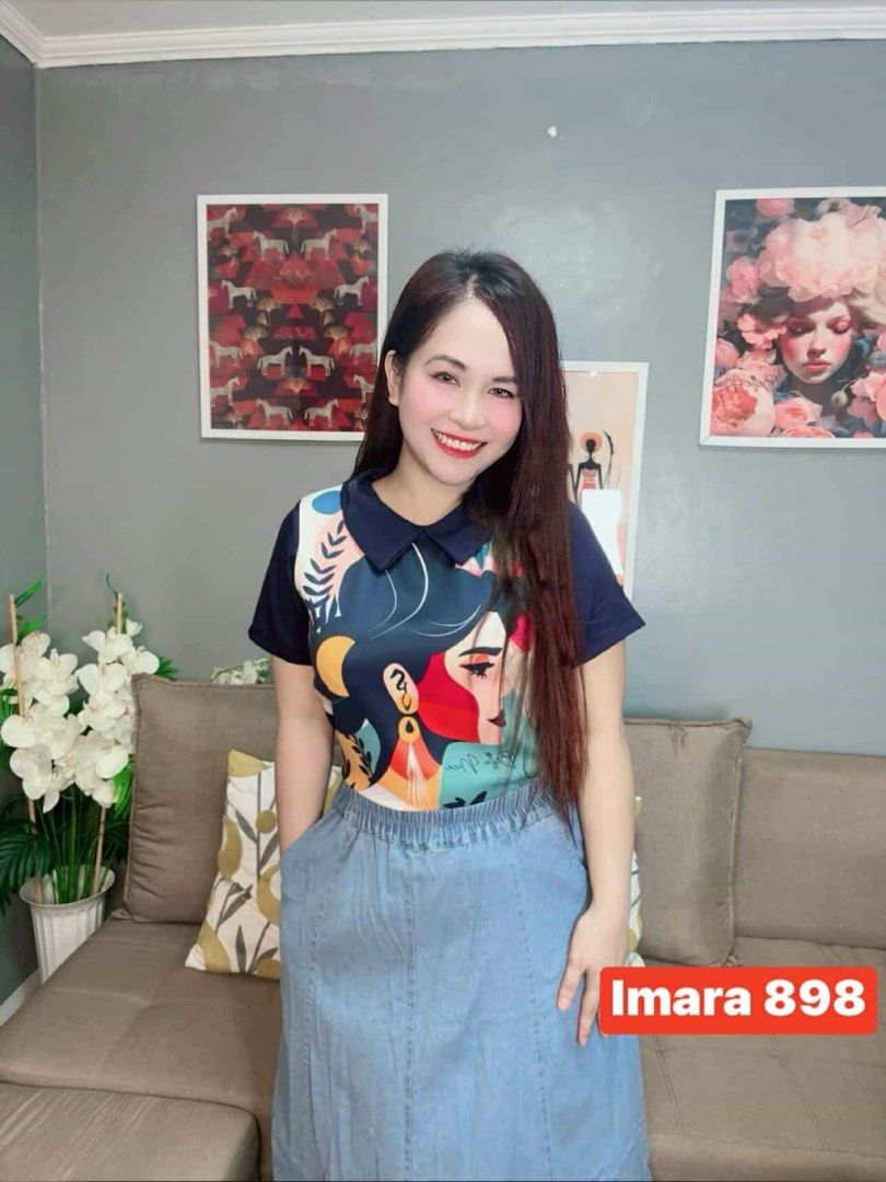 Imara navy blue blouse (Category: Blouses) located in Taguig. Submitted by happy.viascloset (Listing ID 1460665980, Image 2). Description: .