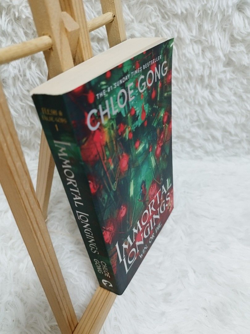 Immortal Longings by Chloe Gong (Category: Storybooks) located in Bangar. Submitted by chelsbookshelfph (Listing ID 1461271376, Image 3). Description: Like New All books are authentic. MOP: Gcash or Bank Transfer MOD: Flash express Loc: La Union.