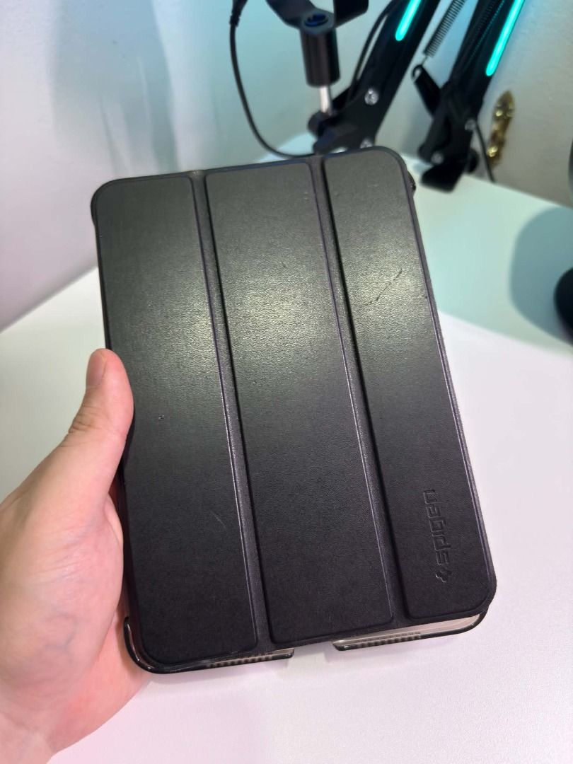 iPad Mini 7 | Spigen Liquid Air Folio (Category: iPad) located in Makati City. Submitted by rs_listings (Listing ID 1461237567, Image 1). Description: SPIGEN Liquid Air Folio for iPad Mini 7 Condition: Like new Condition Notes: Slight patina on the vegan leather, doesn't affect protection Included: ❌none Reason for Selling: Not using anymore Negotiable Payment first or payment upon pick of rider **RETURN POLICY** All items are sold as described. 