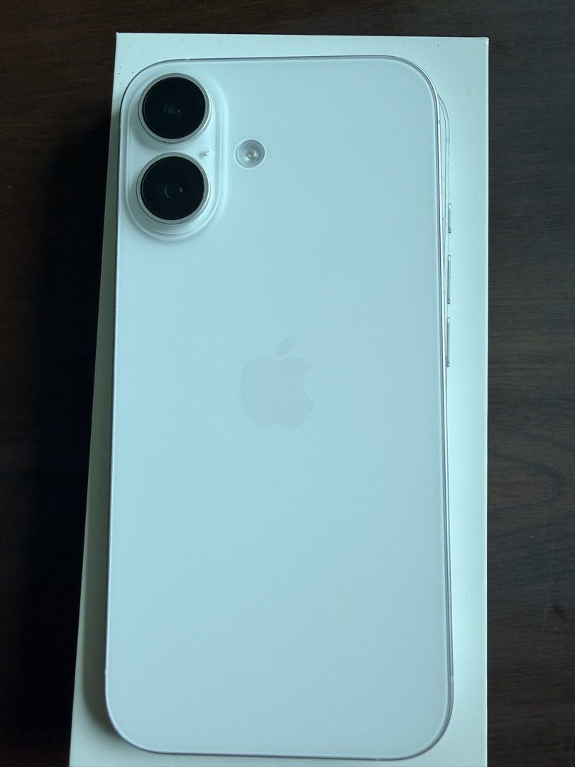 Iphone 16, 128gb (Category: iPhone 16 Series) located in Pasig City. Submitted by closetdiet (Listing ID 1461260563, Image 2). Description: No scratches, case and screen protector since day 1 Used only 1.5years 90% battery health No issues Free clear magsafe case from beyond the box.