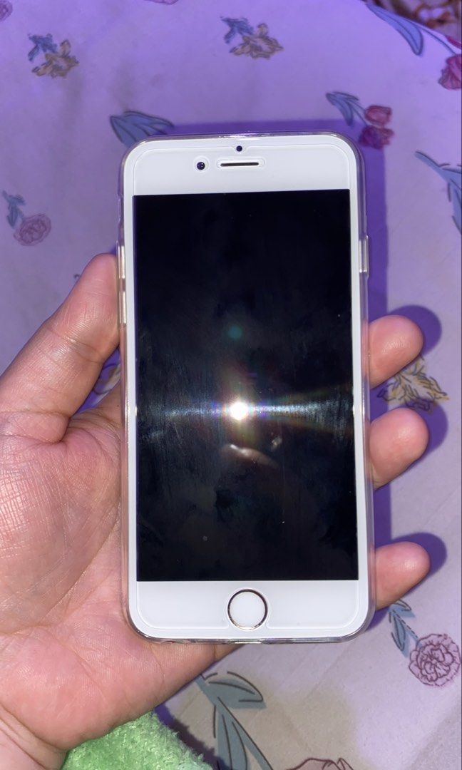 Iphone 6 16gb in silver (READ DESCRIPTION) (Category: iPhone 6 Series) located in Bulacan. Submitted by blossomsz (Listing ID 1461143440, Image 1). Description: FOR SALE FOR SALE ‼️ IPHONE 6 16GB ✨YOU CAN CREATE APPLE ID ✨GOOD CAM! FRONT AND BACK (see sample pics above) ✨ 100% BATTERY HEALTH ✨GOOD FOR DIGICAM 😍 ✨YOU CAN PUT YOUR SIM ✨ INCLUSIONS: CHARGER, CASE, TEMPERED SA SCREEN, HEADSET ✨CAN RESET ‼️ HONEST ISSUE: may dents as seen sa picture 